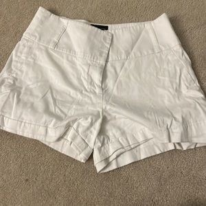 The Limited size 6 white shorts